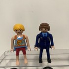 Playmobil Lot People Lot Police Fire Long Legs Adult Bundle Action Figures Toys