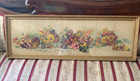 Antique Yard Long Print Pansies  By H  D  La Praik