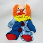 Vintage 1982 Dakin Cheery-teary Clown 2-face Plush Dream Doll Sad Happy