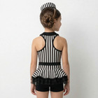 Curtain Call Make A Break Jail Stripe Dance Costume Jazz Musical Theater Cme 7-8