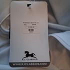 R j  Classics Equestrian Show Shirt Women s Size 2xl New Long Sleeve White Nwt