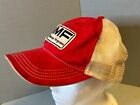 Vintage Massey Ferguson Tractors Red Hat Mesh Snapback Trucker Patch