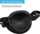 Eye Patch  2pcs 3d Adjustable Eyepatch  Medical Patches For Black Gray 