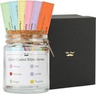 Christian Gifts For Christians Bible Verse Jar 108 Color Coded Bible Verses