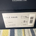 Cole Haan Ascot Ii Men s Brown Leather Buckle Slip-on Dress Loafers 8 M Us