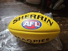 Sherrin Afl Football Kangaroo Brand Collingwood Magpies 1892