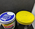 Lot Of 2 Vintage Skippy Peanut Butter Jars Farmhouse Kitchen Decor
