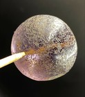 Very Old Antique Big Size Round Ancient Amethyst Quartz Bead Amulet Pendant