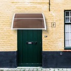 40 x 32  Window Awning Door Canopy Outdoor Polycarbonate Front Door