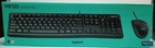 Logitech Keyboard And Mouse Plug And Play Usb Combo Mk120 920 002565 New