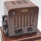 Vtg Rare 1940 s Executone New York Wood Two-way Intercom Speaker Nice   Untested