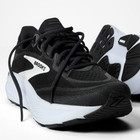 Authentic Brooks Men s Ghost 18 Running Shoes  Black grey white - Brand New