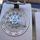 Vintage Pink Western Electric Bell System Model 554 Wall Rotary Phone Telephone