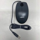 Logitech Full-size Usb Wired Mouse  2-pack  4 5  X 2 5  Black M100