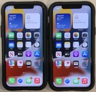 Lot Of Two Open Box Gsm Unlocked Iphone 12  64gb A2172 Mgef3ll a 100  Battery