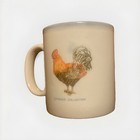 Vintage Otagiri Coffee Mug Rooster Farm Scene Japan Cup Tea  Fraser Collection