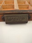 Hamilton Printers Type Tray 2 3  Type Case Drawer Shadow display Box