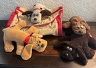 Vintage Pound Puppies Newborns Case 4 Pp Dogs