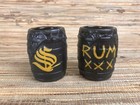 Strong Water Anaheim Tiki Mug Mini Barrel Shot Set Of 2 Ceramic 2 Oz Nib