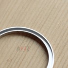 Modified 18k White Gold Fluted Bezel For Rolex Datejust 41 126300 Conversion