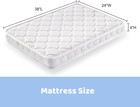 Mini Crib Mattress - 38x24x4 Inch- Dual Sided With Firm Support And Comfort Foam