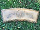 Curved Lions Head Concrete Bench Top Mold  Scroll Design Bench Mold Full Size