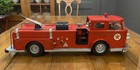 Vintage 1960s Buddy L Texaco Fire Chief Fire Truck  Excellent Condition
