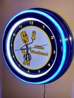 Willie Wiredhand Sparky Electrician Electric Company Neon Style Led Clock Sign