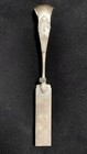 Antique 800 Silver Asparagus Tongs Heavy 8oz Art Nouveau Floral European Serving