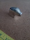 Vtg 1970 s Dansk Silver Zoo By Gunnar Cyren Animal-bison Silver Plt  Paperweight