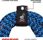 60-feet Airhead Tow Rope Boat Watersports For 1-3 Rider Towable Tubes 1 Section 