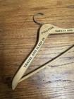 Vintage 1950s Pullman Rr Wooden Coat Garment Suit Hanger Sleeper Passenger Car
