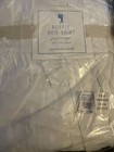 2 Pottery Barn Kids 18  Drop  White Princess Double Ruffle Bed Skirt Twin Nwt