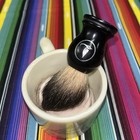 Vintage Old Spice Friendhip Shaving Mug With Brush Made In Usa