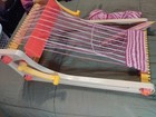 Fisher-price Arts   Crafts Weaving Loom - Vintage 1983 - Includes Manual   Yarn