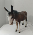 Diamond P Standing Donkey Jackass Mule 6 5  Vintage Plastic Figurine