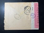 1944 Registered Censored Palestine Cover Jerusalem To Beirut Middle East