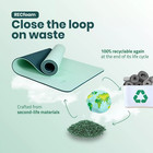 Gogokiwi Thick Yoga Mat 2 5  Thick W carrying Strap  72   l X 30 w   jade