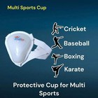 Bratla Cricket Abdominal Guard Padded Edging With Straps Foam Casing
