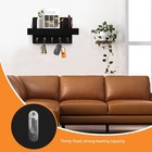Kiseng Key Holder Wall Mount  Rustic Key Hooks For Wall With Shelf For Mail