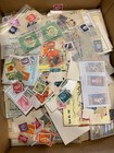 Worldwide Stamps Mainly In Glassines Box Lot M u Singles And Sets L-1876