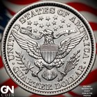 1892 P Barber Quarter A5403
