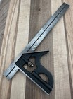 Vtg L s  Starrett 12    No  4r Grad Combination Square Blade Hardened Steel Rule