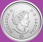 2021 Canada Double-date Colored Ten Cents Dime Coin  Mint Unc Blue Nose 10 Cents