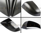 For 12-2020 Tesla Model S Add-on Matt Finish Carbon Fiber Side Mirror Covers Cap