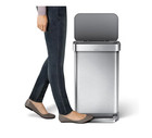   Big Sale   Simplehuman 45l Brushed Steel Trash Can