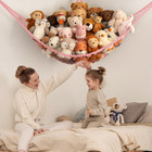 Stuffed Animal Storage Hammock Net Corner - Large Toy Hammock Net For Stuffed An