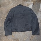 Vintage 1950s Hart Uniforms Mfg Wool Dacron Cropped Work Jacket - Mens 38r