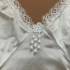 Vintage Sears Full Slip Dress 40 Lot Of 3 Beige Ivory Black Lace Trim Lingerie