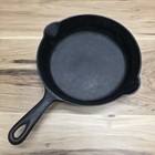 Vintage Wagner Ware Cast Iron Skillet Unmarked  4 - 0 Mold Casting